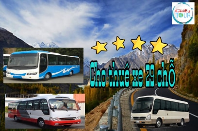 Cho thuê xe 29 chỗ tại Hóc Môn