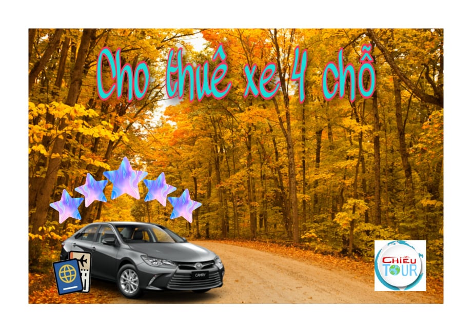 Cho thuê xe 4 chỗ tại Củ Chi