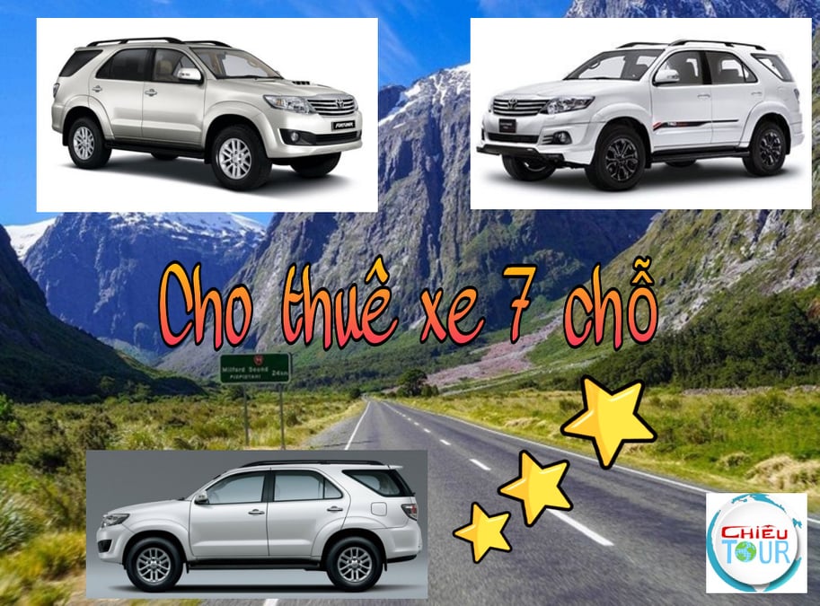Cho thuê xe du lịch 7 chỗ tại Hóc Môn