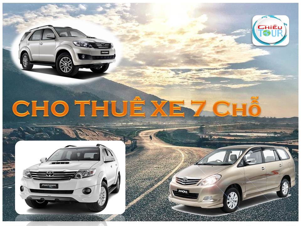 Cho thuê xe du lịch 7 chỗ tại Tân phú
