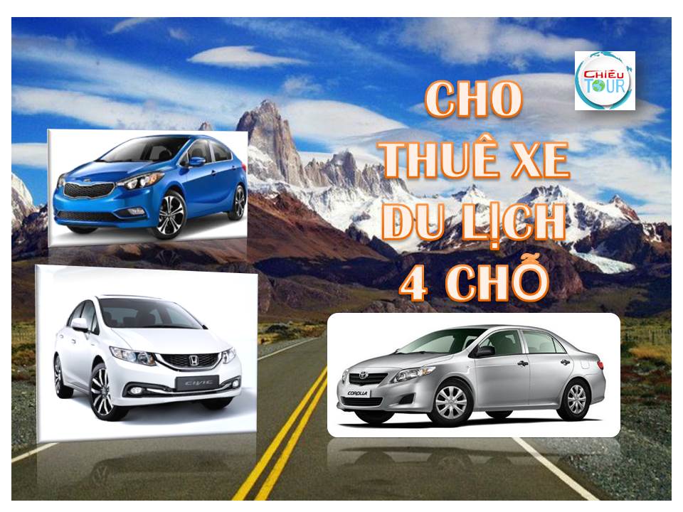 Chuyên cho thuê xe du lịch 4 chỗ tại Bình Phước.