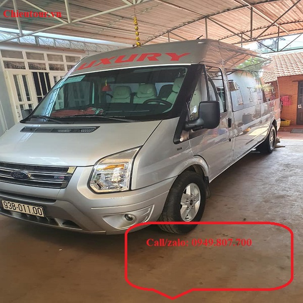 Thuê Xe 16 Chổ Đồng Xoài Giá Rẻ